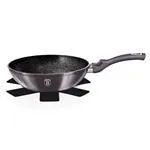 Berlingerhaus WOK serpenyő márványozott felülettel 28 cm Carbon PRO Line BH-6900