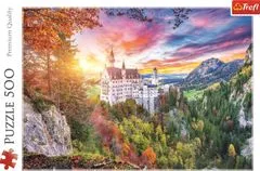 Trefl Puzzle View of Neuschwanstein Castle, Németország 500 db