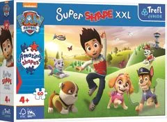 Trefl Puzzle Super Shape XXL Paw Patrol: Mosolygó kutyák 60 db