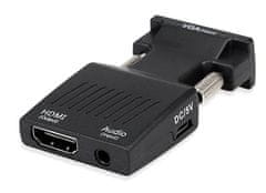 APT Átalakító VGA D-SUB AUDIO - HDMI