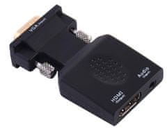 APT Átalakító VGA D-SUB AUDIO - HDMI