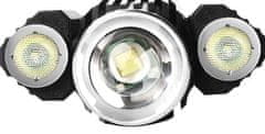 Trizand 18369 zseblámpa T6 2 LED CREE XPE ZOOM