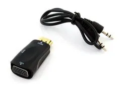 APT HD31B adapter HDMI-VGA GOLD PLATED