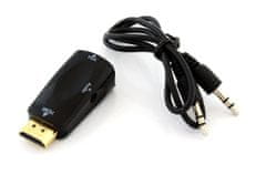 APT HD31B adapter HDMI-VGA GOLD PLATED