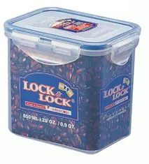 Lock & Lock Élelmiszerdoboz LOCK, térfogat 850 ml, 9, 4 x 12, 8 x 11, 6 cm, 9, 4 x 12, 8 x 11, 6 cm