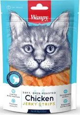 Wanpy Cat Puha csirke csíkok macskának 80 g