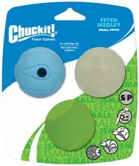Chuckit! Népszerű kutyagolyók keveréke Chuckit Fetch Medley S 3 db
