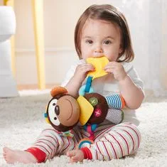 Skip hop Játék aktív a C gyűrűn Bandana Buddies Monkey 0m+