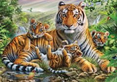 Schmidt Puzzle Tigris és kölykei 1000 darab