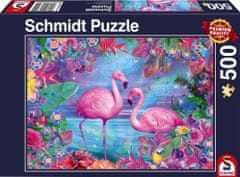 Schmidt Puzzle Flamingók 500 darabos puzzle