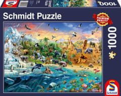 Schmidt Puzzle Animal Kingdom 1000 darab