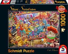 Schmidt Puzzle Cat Mania 1000 darab