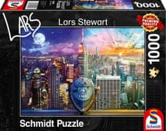 Schmidt Puzzle nappal és éjszaka: New York 1000 darab