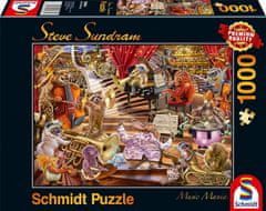 Schmidt Puzzle Zenés mánia 1000 darab