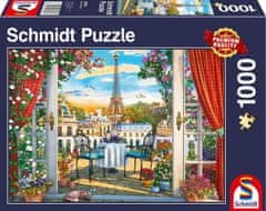 Schmidt Puzzle Terasz Párizsban 1000 darab