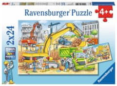 Ravensburger Építőipari puzzle 2x24 darab