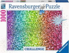 Ravensburger Puzzle Challenge - Glitter 1000 darab