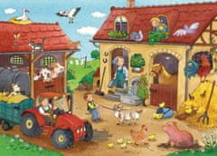 Ravensburger Farm munka puzzle 2x12 db