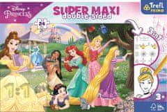 Trefl Megfordítható puzzle Happy Princesses SUPER MAXI 24 darab Happy Princesses SUPER MAXI 24 db