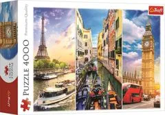 Trefl Puzzle Utazás Európa körül / 4000 darab