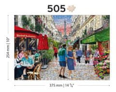 Wooden city Fa város puzzle Párizs 505 darab