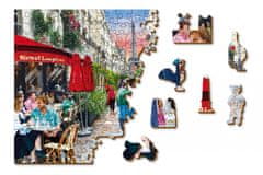 Wooden city Fa város puzzle Párizs 505 darab
