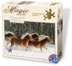 D-Toys Puzzle Lóvarázslat: Haflingi csorda 239 darab