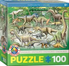 EuroGraphics Puzzle Dinoszauruszok 100 darab