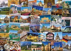 EuroGraphics World Traveler Puzzle - Németország 1000 darab