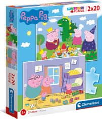 Clementoni Peppa Malac puzzle 2x20 db