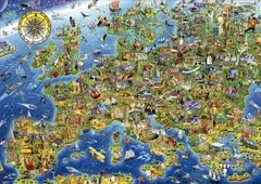 EDUCA Puzzle Mad Európa térkép 500 darabos puzzle