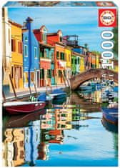 EDUCA Puzzle Burano, Olaszország 1000 darabos puzzle