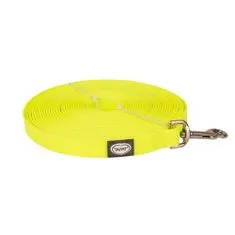 Duvo+ Explor Nyomkövető póráz PVC neon sárga szalag 10m/20mm