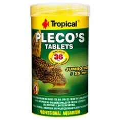 TROPICAL Pleco's Tablets 250ml/135g 48db tablettás haltáp algaevők számára