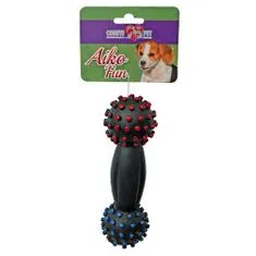 COBBYS PET AIKO FUN Súlyzó 17cm gumijáték kutyáknak