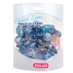 Zolux CARAIB LOVES 450g akvárium dekoráció színes üvegkavicsok
