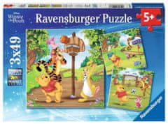 Ravensburger Puzzle Micimackó 3x49 darab