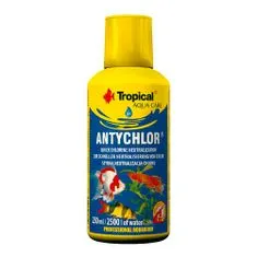 TROPICAL Antychlor 250ml 2.500l vízhez Vízkondicionáló készítmény