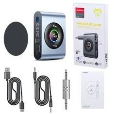 Joyroom JR-CB1 Bluetooth Transmitter 3.5mm mini jack, szürke