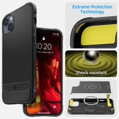 Spigen SPIGEN RUGGED ARMOR MAG MAGSAFE IPHONE 14 MATTE FEKETE