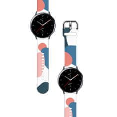 TKG Huawei Watch GT / GT2 / GT2 Pro (46 mm) okosóra szíj - Strap Moro color 10 színes szilikon szíj (szíj szélesség: 22 mm)