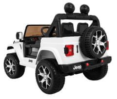 RAMIZ Jeep Wrangler Rubicon fehér akkumulátoros autó