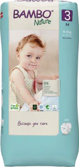 Bambo Nature Egyszer használatos pelenkák 3 M (4-8 kg) 52 db