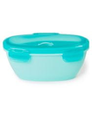 Skip hop tál kanállal, Easy Serve Teal 240 ml, 3m+, 3m+