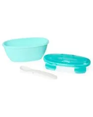 Skip hop tál kanállal, Easy Serve Teal 240 ml, 3m+, 3m+