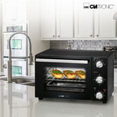 Clatronic MBG 3726 sütő 20l, időzítővel