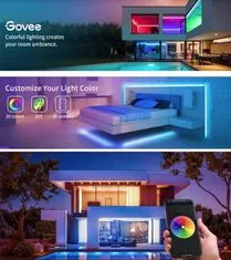 Govee WiFi RGB Smart LED szalag, 5m