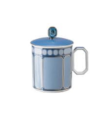 Rosenthal ROSENTHAL SWAROVSKI SIGNUM AZURE Bögre fogantyúval és fedéllel