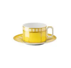 Rosenthal ROSENTHAL SWAROVSKI SIGNUM JONQUIL Teáscsésze és csészealj