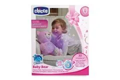 Chicco Teddy maci kivetítővel és zenével Baby Bear First Dreams rózsaszín 0m+